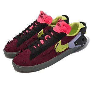 Nike Blazer Low x Acronym ACRNM Night Maroon Size 9 Skate Shoes dunk sb travis